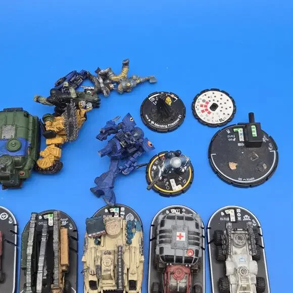 MechWarrior Dark Age Age of Destruction Lot Dials Minis Vehicles Tanks Infantry - Picture 7 of 7